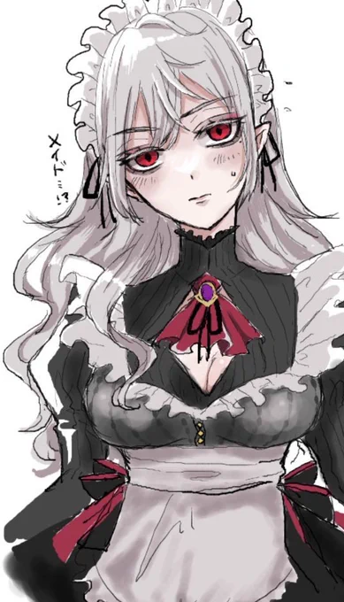 メイドさにゃえちゃ #SanyArt 