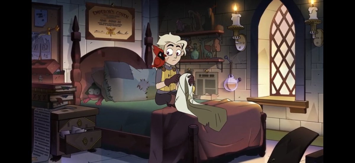 NightwolfVen's tweet photo. #TOH I like the idea that the name Caleb is the name of Belos’s brother only based off of Flapjack 🥞 saying it as Hunter’s cover name. https://t.co/xeYQxwxhSs