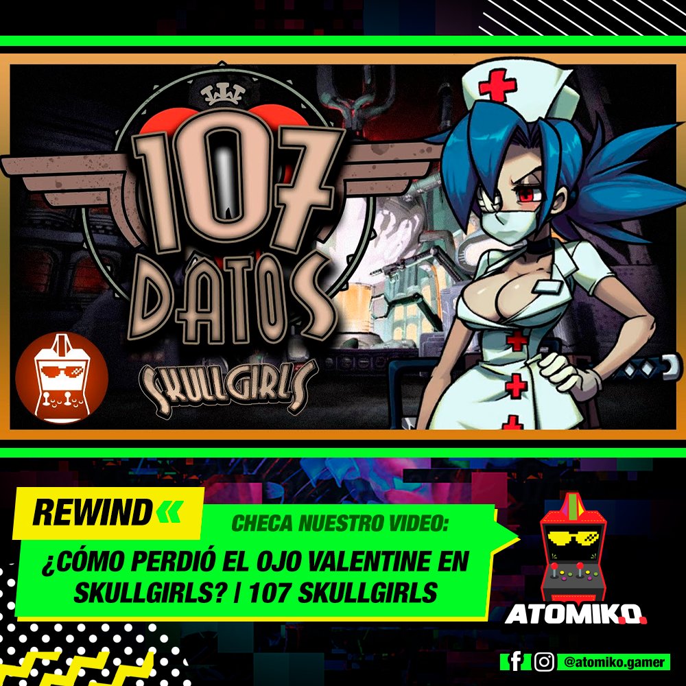 pixelatomicoyt's tweet photo. VIDEO: https://t.co/HCHVrHC9t7
Lab Zero Games creó uno de los juegos con más detalles y referencias que existen en el mercado. Skullgilrs es un videojuego de pelea que sin duda ha tenido una recepción muy especial. #Skullgirls #LabZeroGames #AtomiKO https://t.co/istZKEcrPO