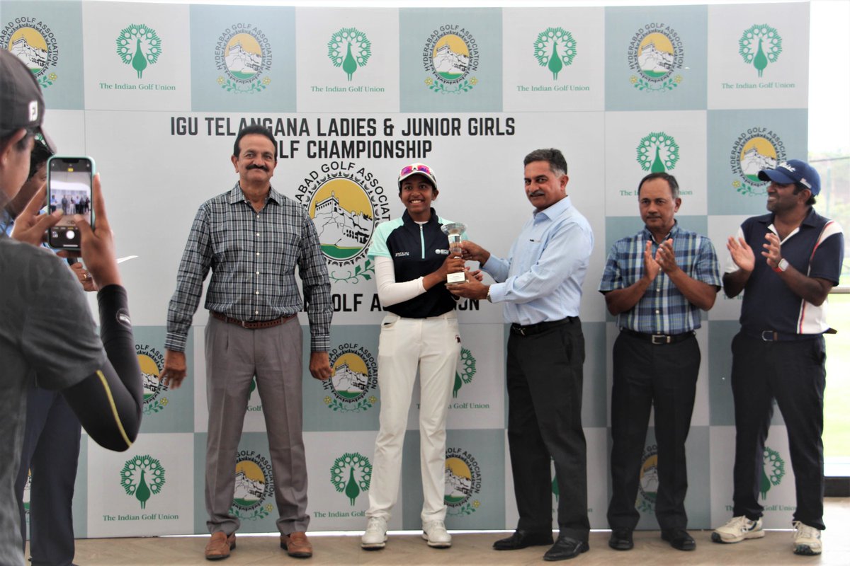 hyd_golf_club's tweet photo. 1/ IGU Telangana Ladies & Junior Girls Amateur Golf Championship - 2022 #Juniorgolf #Ladiesgolf #IGUGOLF @IndianGolfUnion
#hgatournamenthighlights #golftournament #hyderabadgolfassociation #Golfchampions https://t.co/okOBpTJudf