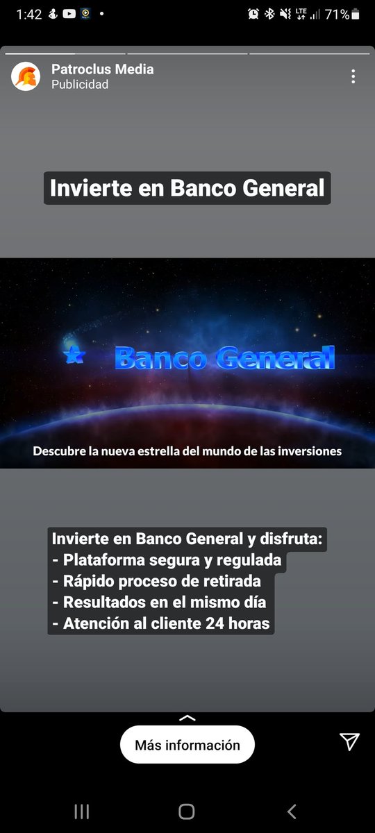 samureyes's tweet photo. Esto es real @bancogeneral ? Confirmen https://t.co/xLY7XVtbUQ