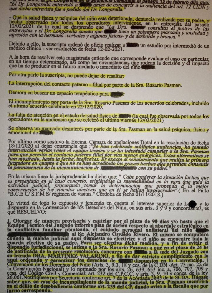 Jenifer79919637's tweet photo. @clarita__1111 De dónde sacaste esa mentira,LA PSICÓPATA ES #ROSARIOPASMAN,QUIEN SE ESCAPA DE LA JUSTICIA Y NO SE PERITA POR SU ESTADO DE https://t.co/VMNvRQjiMr justicia la buscó durante 5 meses y Lucio quería ver a su papá,al quitarle el cuidado de L , la madre, denunció al padre.Impunes! https://t.co/5aw5ai8eoI