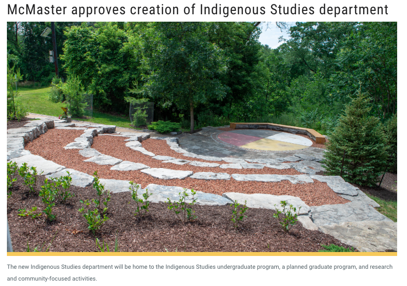 MACIndigenousSS's tweet photo. McMaster approves creation of Indigenous Studies department!

“This momentous change is a recognition of the long history and dedication to Indigenous education that our faculty members have shown.”

Read the Original Article here:

https://t.co/r7ctEaY8wV https://t.co/LSDeMqTgKB