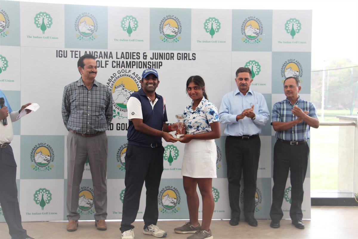 hyd_golf_club's tweet photo. 1/ IGU Telangana Ladies & Junior Girls Amateur Golf Championship - 2022 #Juniorgolf #Ladiesgolf #IGUGOLF @IndianGolfUnion
#hgatournamenthighlights #golftournament #hyderabadgolfassociation #Golfchampions https://t.co/okOBpTJudf