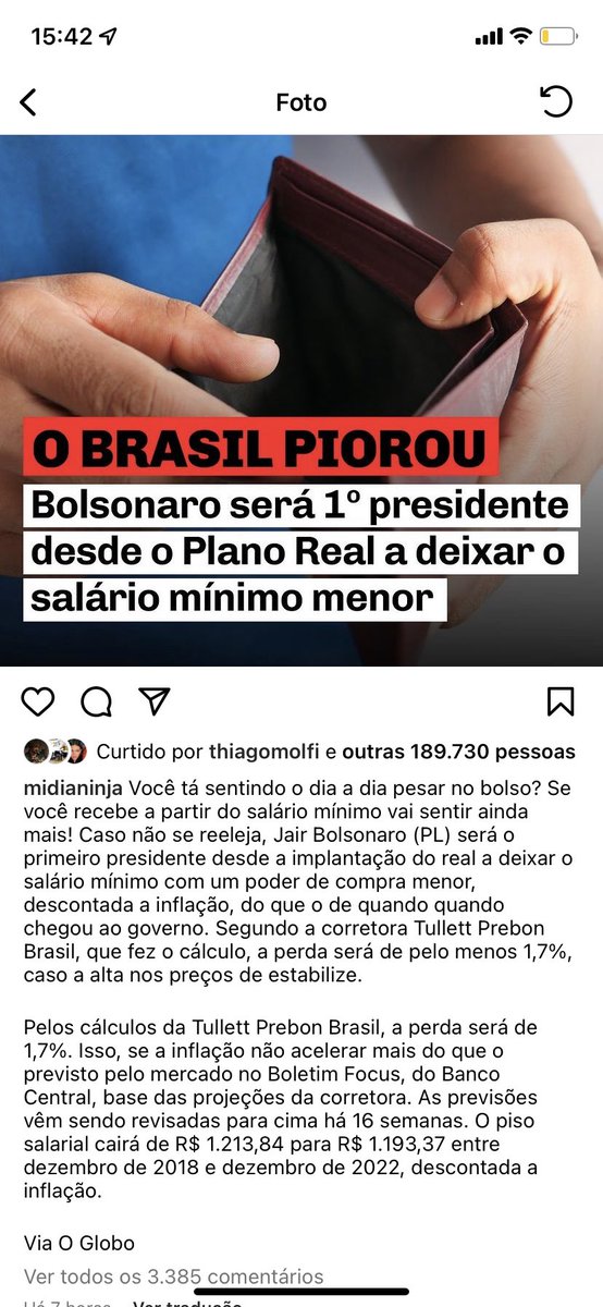 janaina_frans's tweet photo. @renatajbarreto Pois é, @renatajbarreto viu a notícia que está circulando no Instagram hoje 🤦🏻‍♀️ https://t.co/JmOUQCdq3y