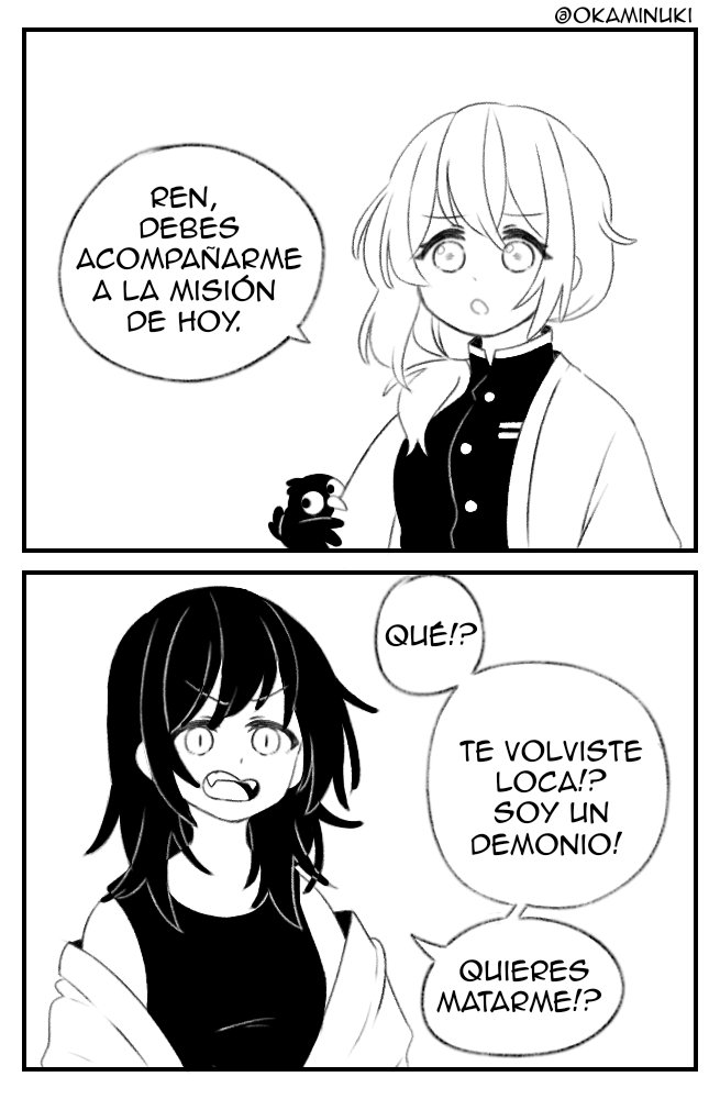 Hice un redraw de un mini comic hace 2 meses y olvidé subirlo aquí xD
En fin, mis ocs de KNY ~