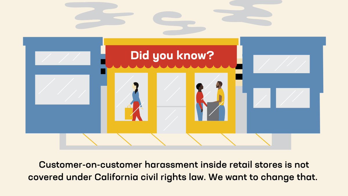 StopAAPIHate's tweet photo. 26% of Stop AAPI Hate respondents reported facing racial discrimination while inside private businesses. And we are not alone. 
According to a 2021 poll, 35% of Black Americans reported experiencing unfair treatment while shopping during the last 30 days.🧵 https://t.co/rwL3RLXFos