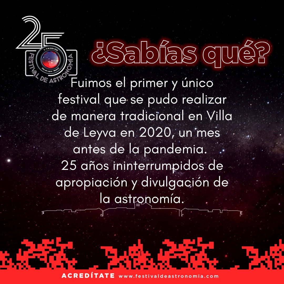 #SabiasQue? Datos importantes que no sabias del Festival de Astronomía.

¿Si te gusto el dato?

¡Síguenos y comenta! 👩‍💻 @festivaldeastronomia

 #sabiasque #festivaldeastronomía #asasac 

festivaldeastronomia.com