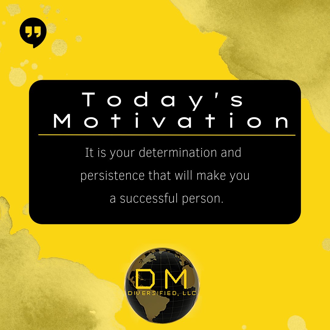 DiversifiedDm's tweet photo. I am too POSITIVE to be doubtful, too OPTIMISTIC to be fearful, and too DETERMINED to be defeated!

#DMDiversified #DM #CoreValues https://t.co/IU8fEnwOFO