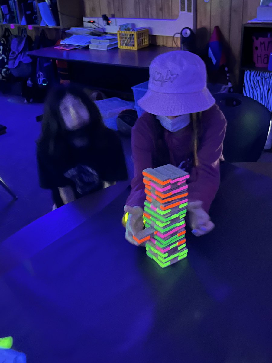 ashleyhann5th's tweet photo. Glow Games for STAAR Review!! We had a blast today, lots of learning mixed with a little fun! #ThisIsCNE #CNEReunited #NISDCNE #RootEdColoniesNorth https://t.co/HGJTiCuNod