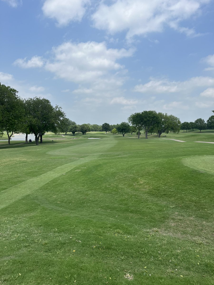 Byron Nelson qualifier today! Little windy!