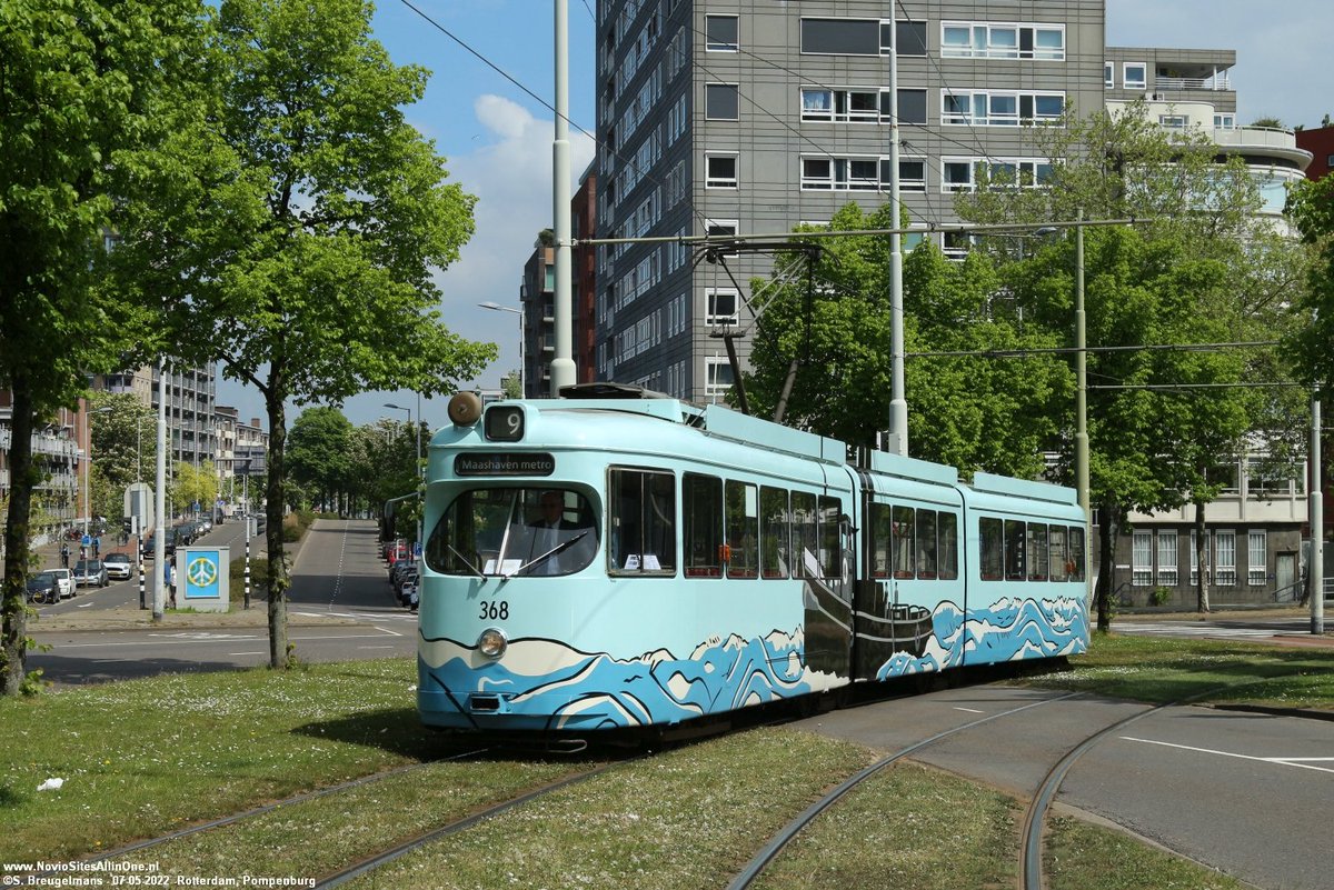 Stichting RoMeO 'Haventram' 368 - Rotterdam 🇳🇱 07-05-2022.