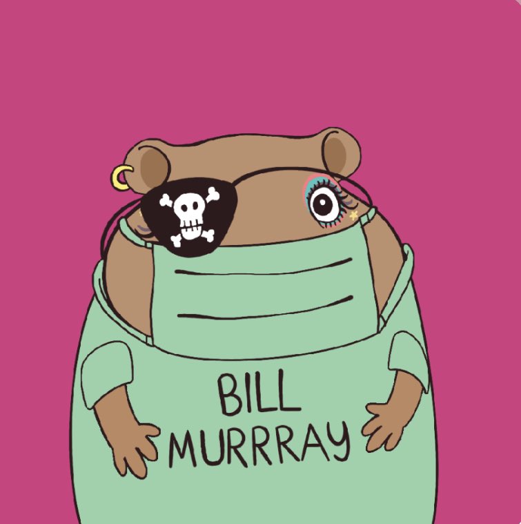 Every groundhog is a fan of “Bill Murray” 😃 #NFTdrop Groundhog Earth collection <a href="/opensea/">OpenSea</a> #NFT #NFTs #NFTCommunity #NFTGiveaway #nftcollectors #NFTCollection #NFTProjects