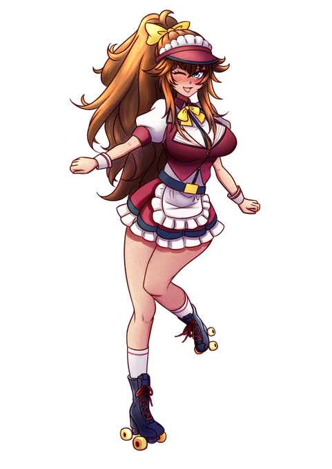 Diner Maid Emily (OC) 