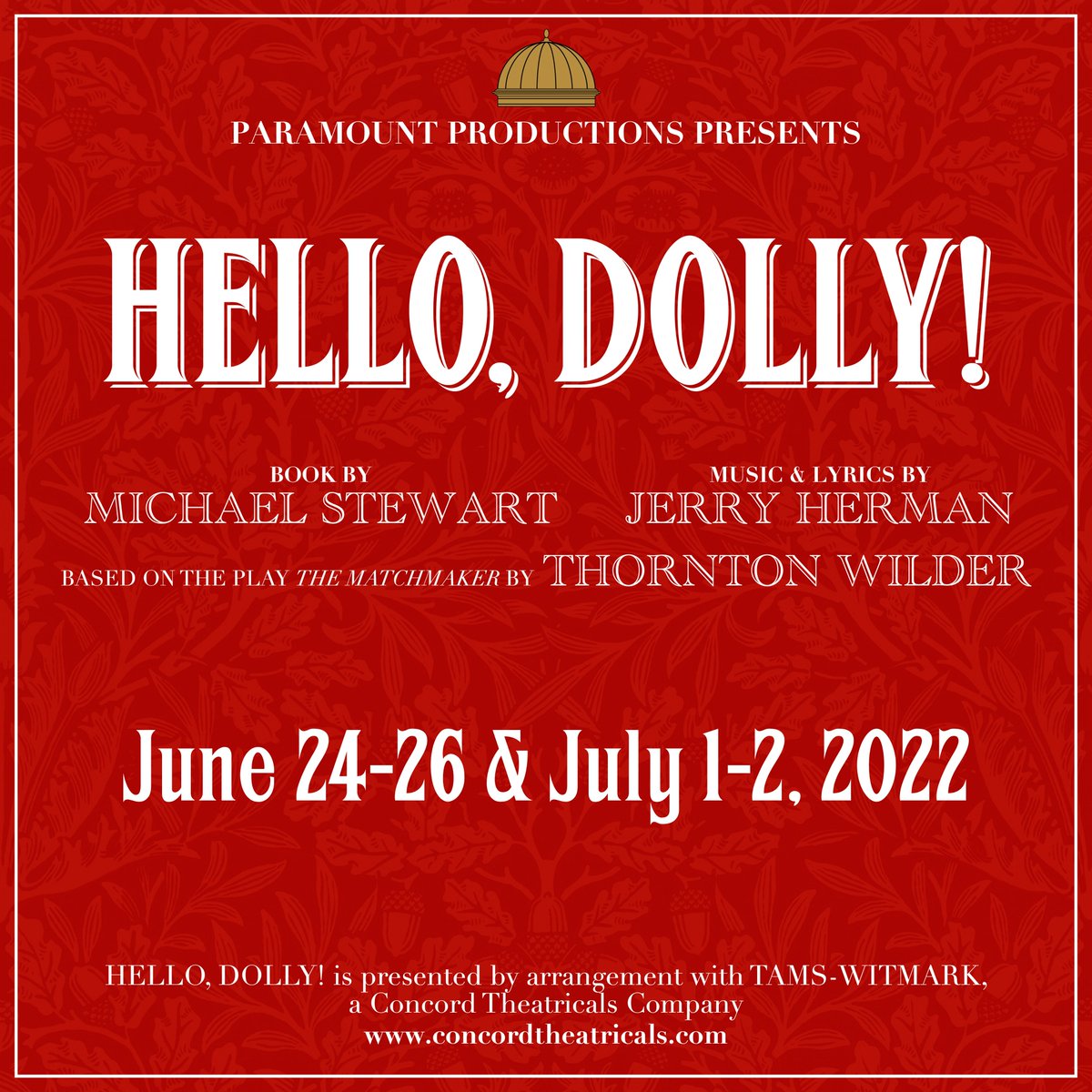 HELLO, DOLLY! tickets are on sale now! For the first time ever, our summer musical production will run for TWO weekends! Grab your tickets now at: paramount-abilene.thundertix.com/events/196321/…