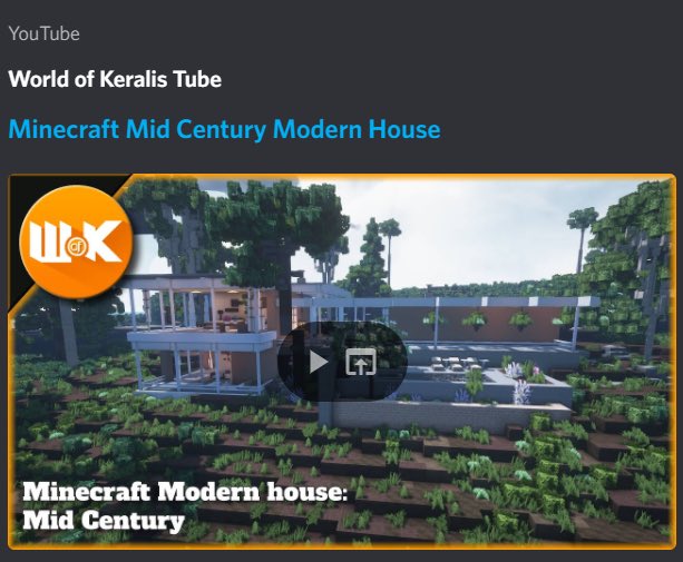 WoKServer's tweet image. A perfect example of a Post and Beam Modern House, this Mid Century Modern rests along a hillside and is split into two main levels.

youtu.be/cnhfR9nJxQk

#minecraft #worldofkeralis #hermitcraft #architecture #modern #youtube
