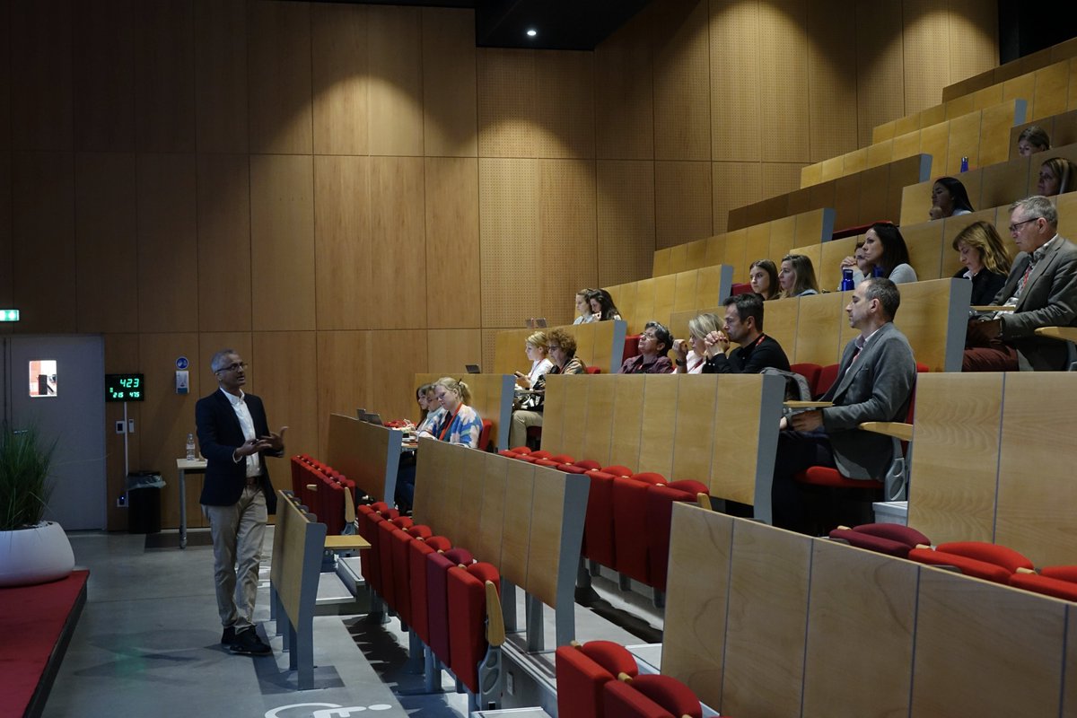 EMNormandie's tweet photo. 🙌 We are thrilled to welcome our colleagues for our #PartnerDays2022 at @EMNormandie !
On the schedule, a one-week journey to our French campuses : #LeHavre, #Caen, and #Paris. 
The perfect opportunity to discover our campuses, network, and meet with our faculty and staff 🤝 https://t.co/6XRIHjJXUW