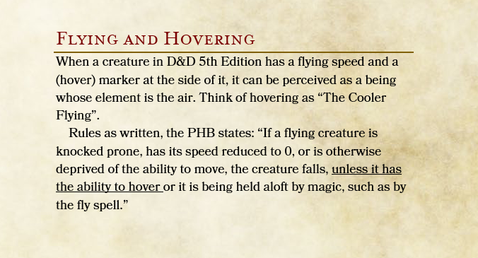 lost_loot's tweet photo. For today's DM Wisdom Check: Flying and Hovering
#wisdomcheck #dmadvice #dnd #dnd5e #5e #ttrpg #lostloot https://t.co/I11SreKuY3