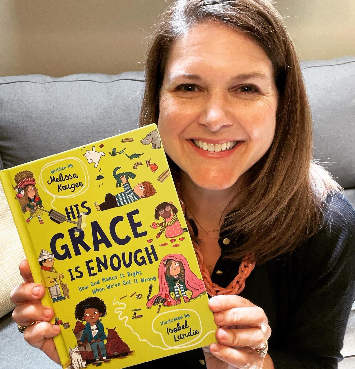 God’s grace is enough
It’s so Big and so Free
His grace is enough
Both for you and for me!  

His Grace is Enough: How God Makes It Right When We've Got It Wrong, Releases today: amzn.to/3KZGQVB