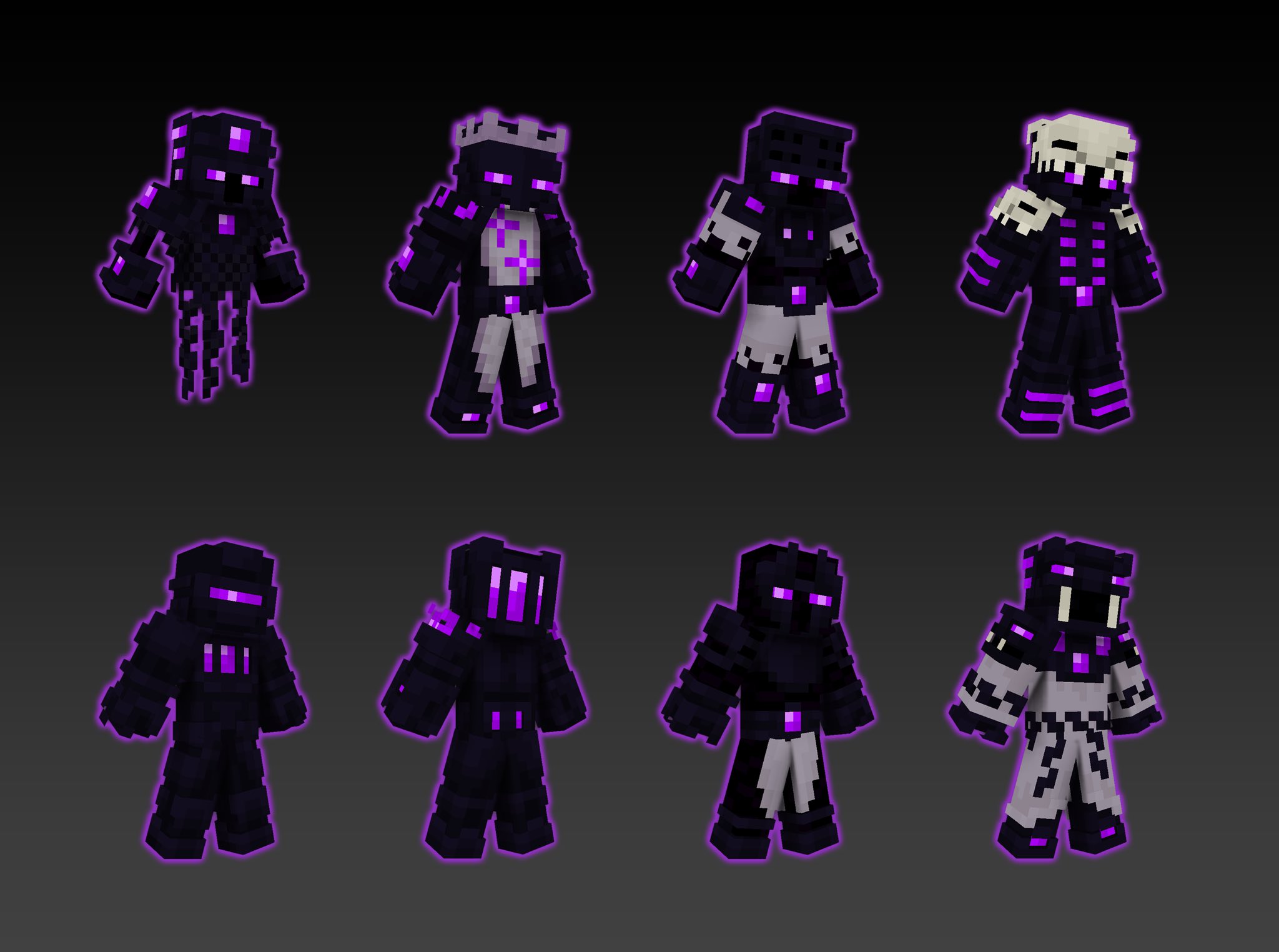 Minecraft Enderdragon skin by Wayuki on DeviantArt