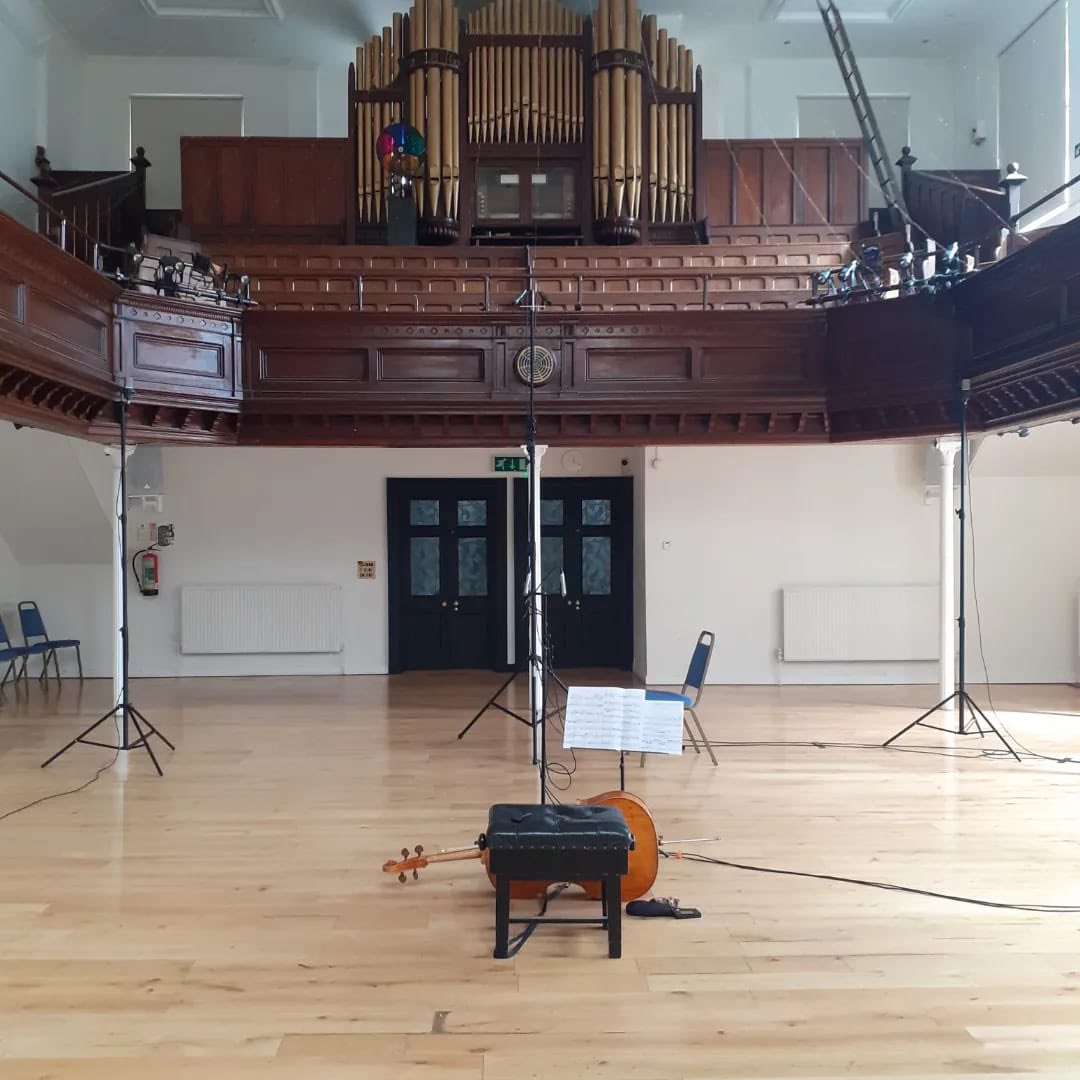 OctoberHRecords's tweet photo. Brilliant day recording Séverine Ballon at The Amadeus Centre playing luminous music by @josephmbates for @Filthy_Lucre_ &amp; their forthcoming release with us ⚡🏠 Back in this beautiful venue soon for a gig on 7th June with @KitDownes @CellinAlexander +++ More details soon 👀 https://t.co/Qhd3b2rty7