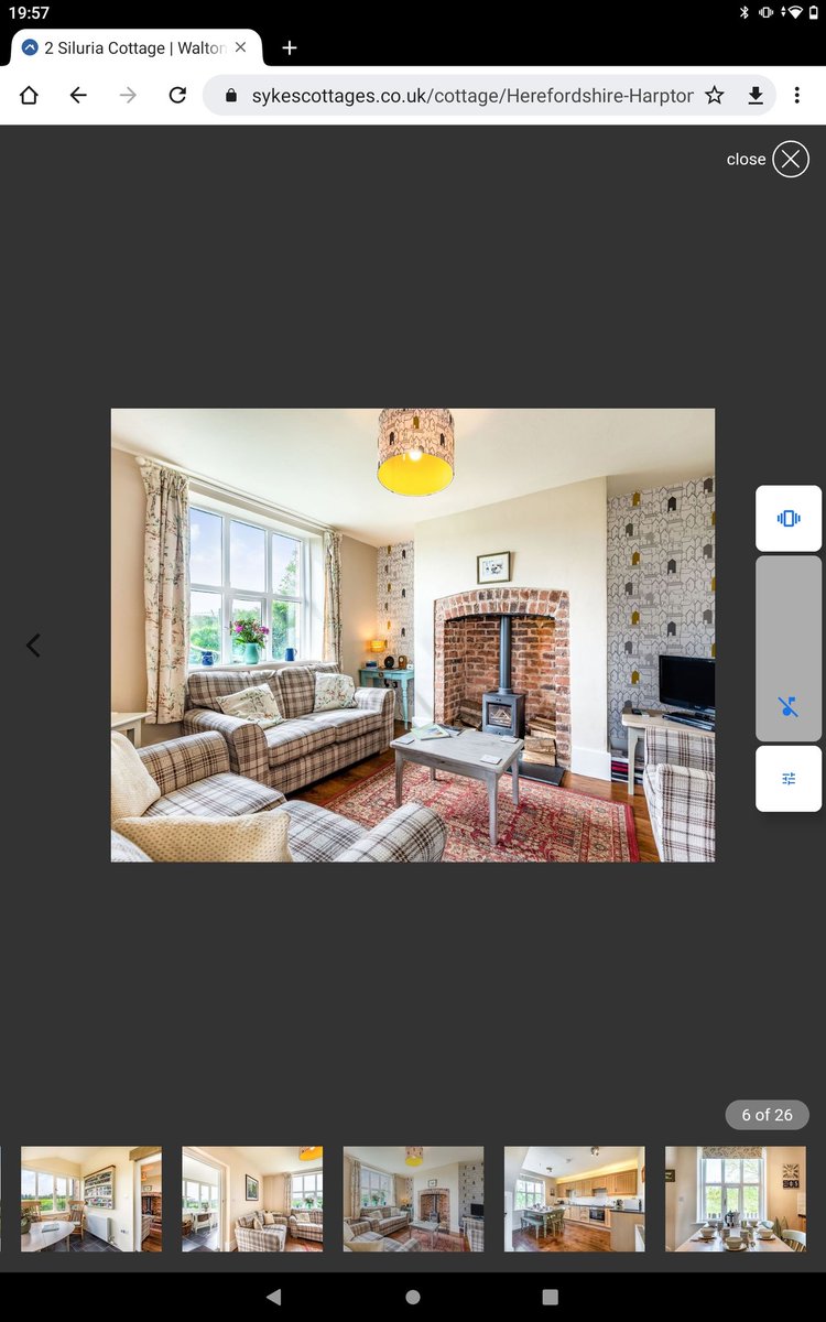 Love the new photos of the Cottage #Sykes 11355