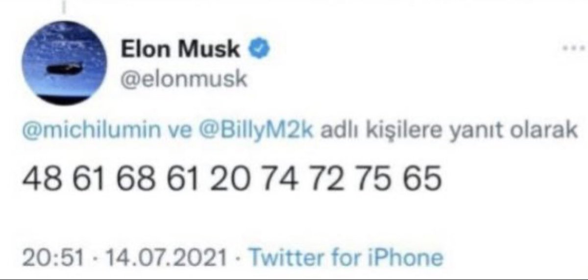 kriptozenciii's tweet photo. Sen ne adisin be @elonmusk https://t.co/DuEVS3cHO9