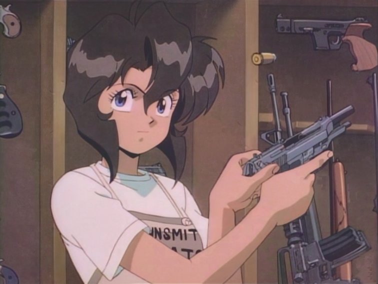 FavPretties's tweet photo. Irene "Rally" Vincent from the Gunsmith Cats series is very pretty :) https://t.co/3TDFSXlfNP
