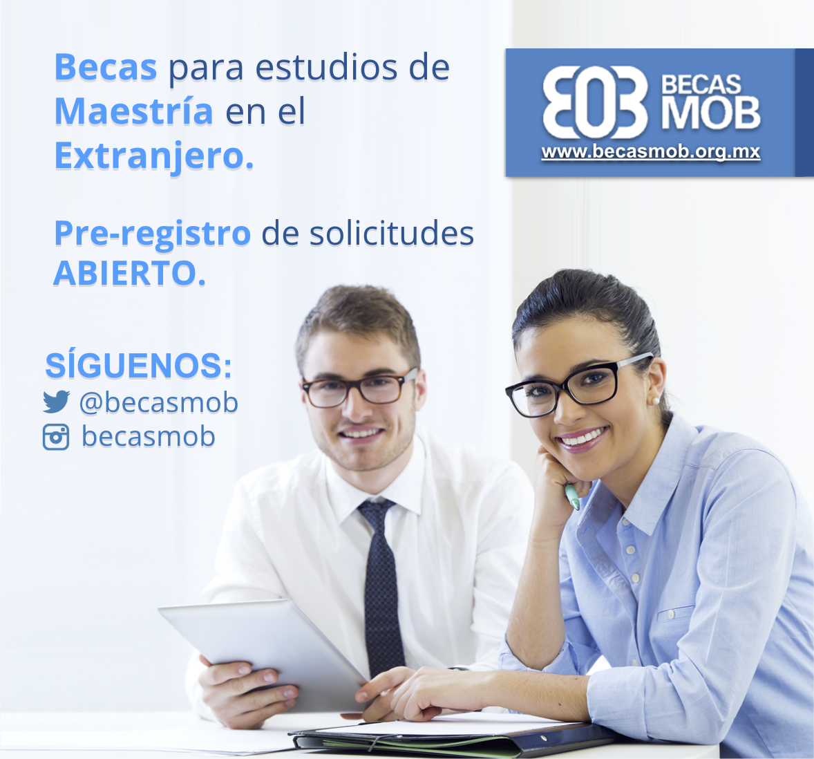 becasmob's tweet photo. Te invitamos a hacer el Pre-registro para solicitud de Becas MOB .

Anímate, Crece Sin Límites y estudia tu Maestría en el Extranjero 📜✍🏼🌎. 

Más información en https://t.co/POitjBweSN https://t.co/TycNVyZfwN