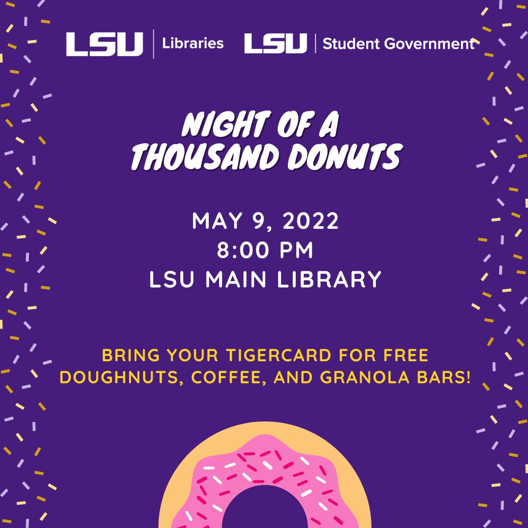 LSU Student Government tweet media