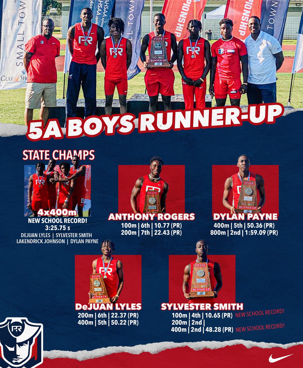 pikeroadtf's tweet image. Congrats to our boys track and field team on their success at the 5A State Championship!!