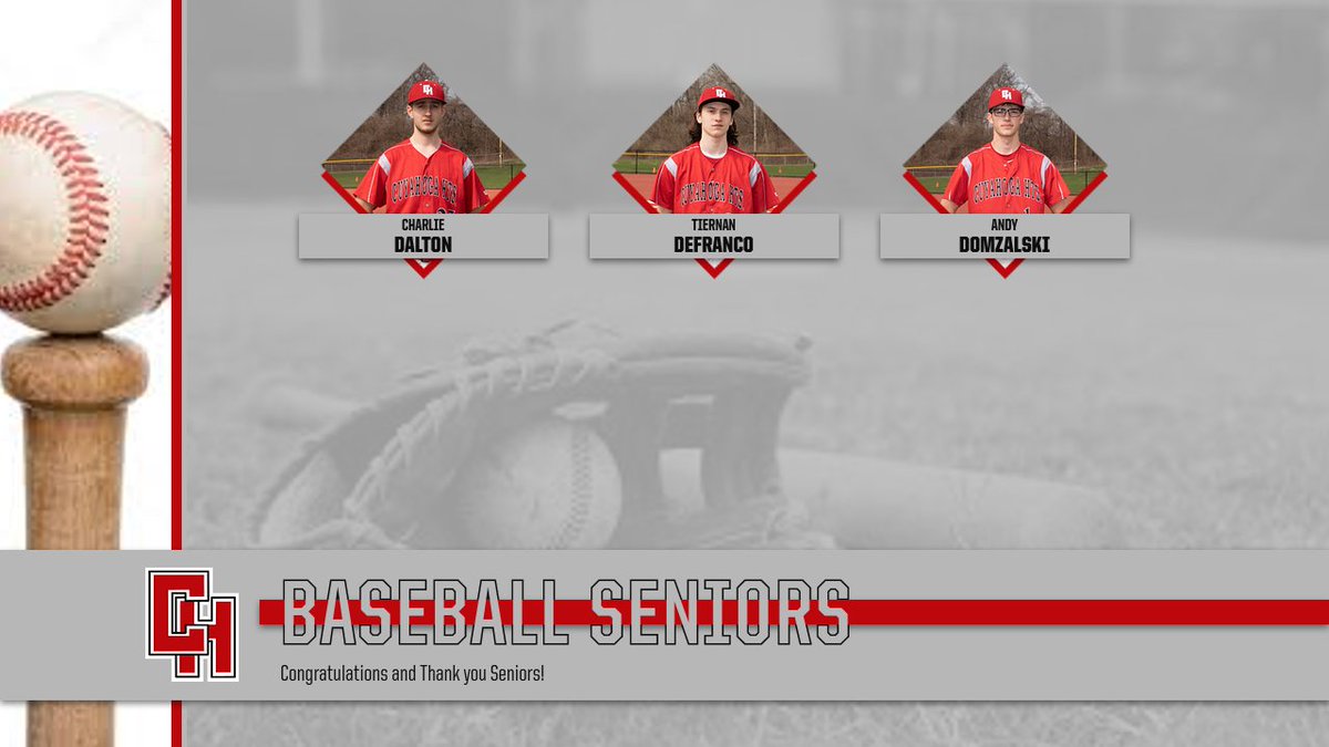 CuyhtsAD's tweet photo. Congratulations to our Baseball Seniors!  Join us in honoring them tonight, before first pitch at 4:30pm, at Bacci Park https://t.co/wHtU2WAldK