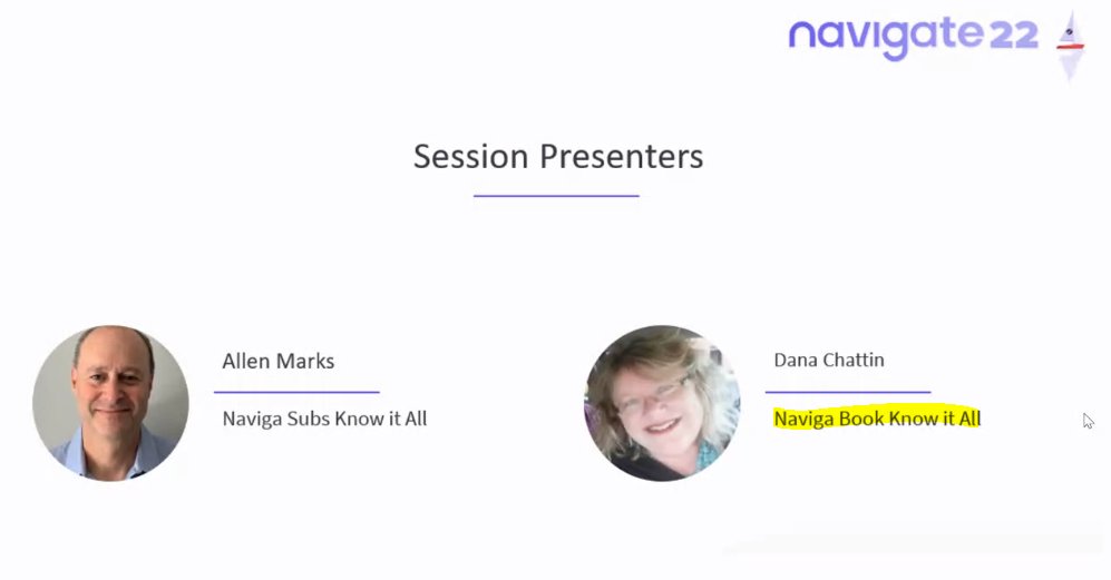 jnorris849's tweet image. Dana truly is my favorite @NavigaGlobal Book Know it All. ☺️ #Navigate22
