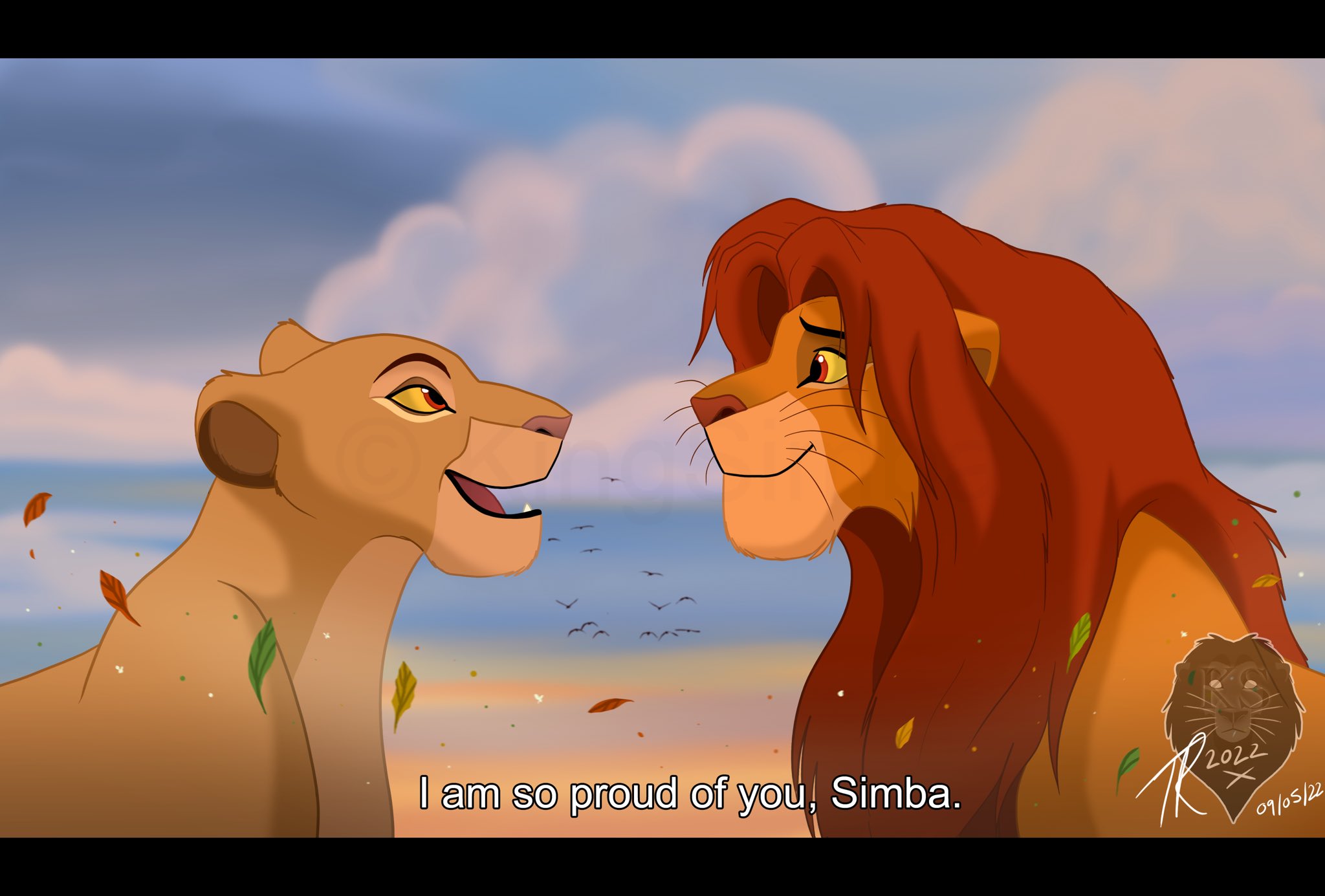 the lion king simba and sarabi