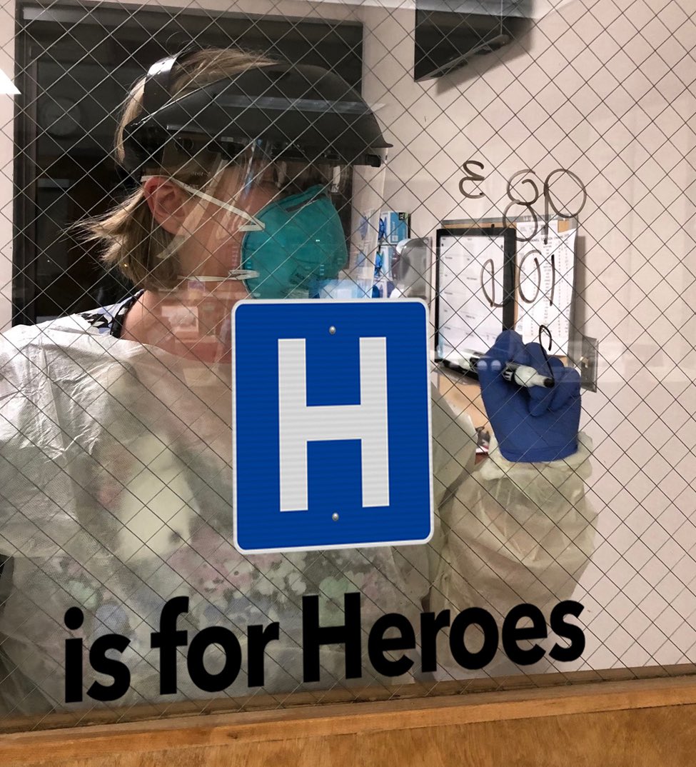 Happy Nurses Week! 

H is for Heroes 😊.

Chelsea Ellisor is a nurse who is well loved by staff and patients. She was @NewberryCMH’s first DAISY Award recipient and one of our many frontline heroes throughout the pandemic.