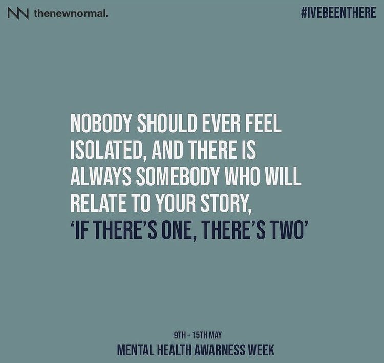 If there is one, there is two. For every person that feels something there is somebody else who feels it also and it is our mission to connect those two people. 

This years #MentalHealthAwarenessWeek focuses on loneliness, we are here to tell you that at TNN you are never alone.