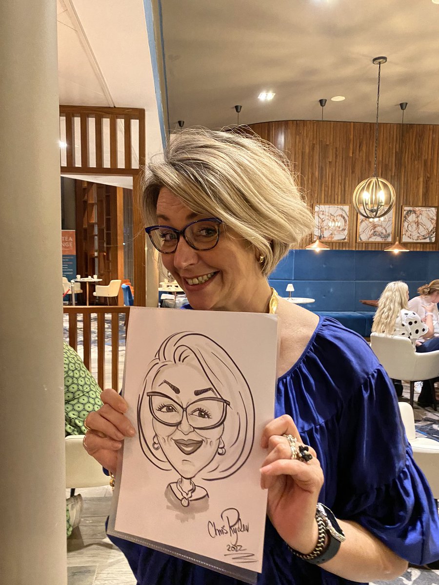 wittypics's tweet photo. @bridgnorthhour 
Hi everyone. I’m new to @bridgnorthhour. May Name is Chris Ryder I’m a caricature artist and cartoonist based in Shropshire drawing at weddings, parties and corporate events for over 20years. Here is a recent photo from an event last week. #events 
 #weddings https://t.co/dByFgQrty3