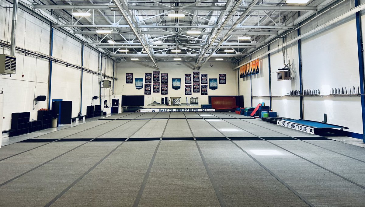 Item #1 of our Gym Revamp ✅ We’re so excited to be able to have 3️⃣ brand new spring floors for the new season! Here’s to 2022-2023 🥳