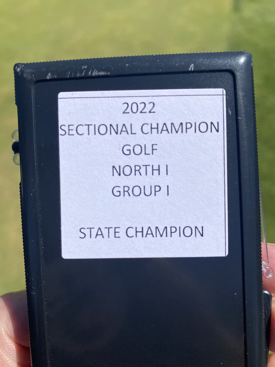 Congratulations to Nick Iannacone who won the NJSIAA North 2 Group 1 State Golf Championship today shooting a 74! Cedar Grove had an impressive showing finishing 4th overall!