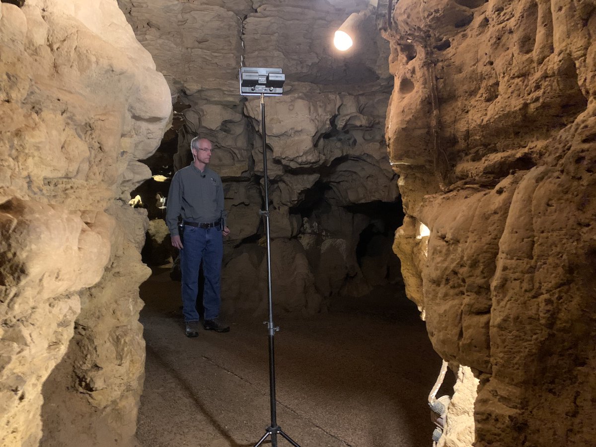 CrystalCaveWI's tweet photo. We had so much fun with @KSTP this morning! They are doing a story on Crystal Cave for @MinnesotaLiveTV that will air next Tuesday! https://t.co/41kOXRufgl