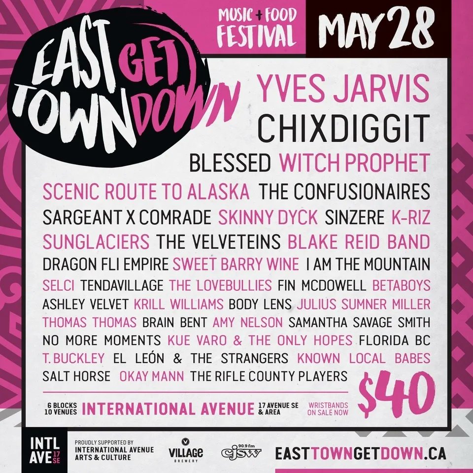 SinzereOfficial's tweet photo. I'm excited to announce that I'm headlining the East Town Get Down Festival with the Tribe! โค๏ธโ๐ฅ๐ฅ
๐May 28th see the schedule below! ๐
#ETGD2022 #musiccalgary #sinzere #sinzereandthetribe #yyc #yycliving #yycevents #yycnow #yychiphop #yycartscene #yycartist https://t.co/sfLSF51hSS