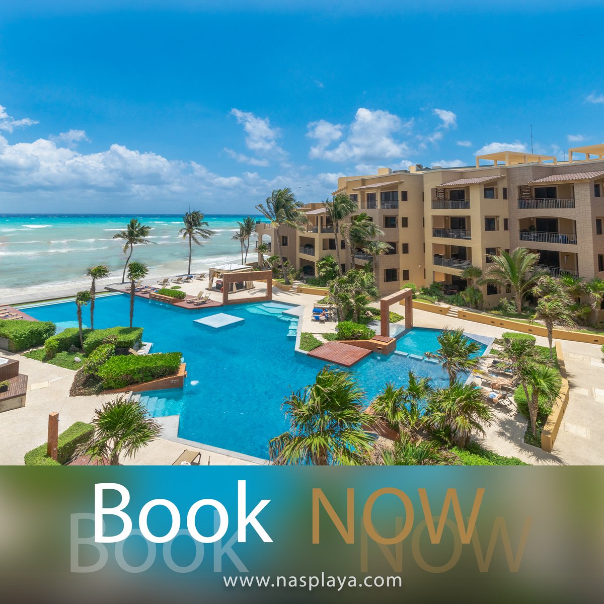 nasplaya's tweet photo. You can’t beat this location! On a pristine stretch of beach, one block off the famous 5th Avenue walking street, El Faro Residences holds one of the most sought after addresses in Playa del Carmen. 

More info:
https://t.co/BsZh04zCC8

Contact us:
-  email: rentals@nasplaya.com https://t.co/58jYjLT5FH