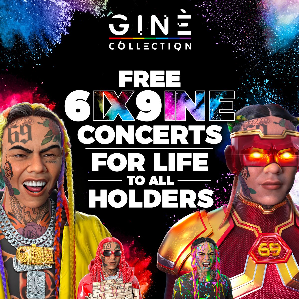 Ginè Collection NFT 🌈 tweet media