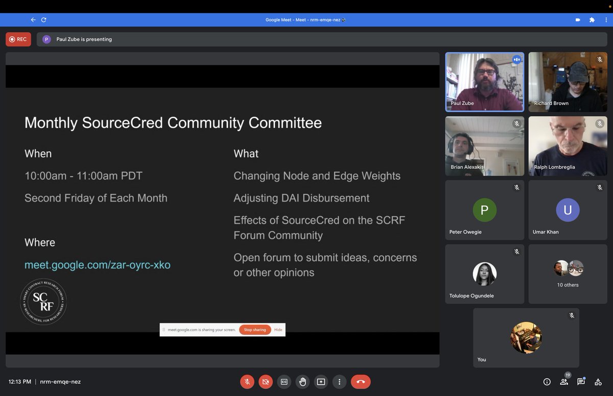 SCRForum's tweet photo. Last week's community call focused on the results of our first @sourcecred configuration poll, and continued the discussion of how @SCRForum plans to implement #SourceCred moving forward. Some highlights: https://t.co/h1xbGAYZxK