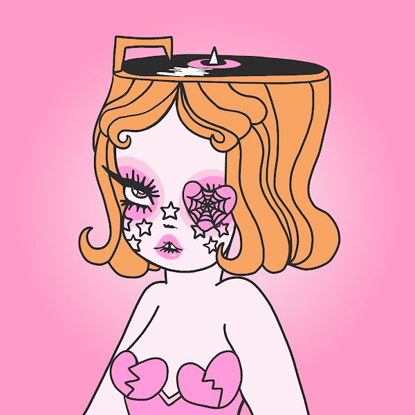 here4valfre's tweet photo. Minted my first NFTs with my favorite artist, @valfre! I discovered her a DECADE ago (crazy) and am so proud of her evolution through the years. Excited to start this web3 journey alongside of you @valfre_ilse ⭐️ https://t.co/ptciXj16V7