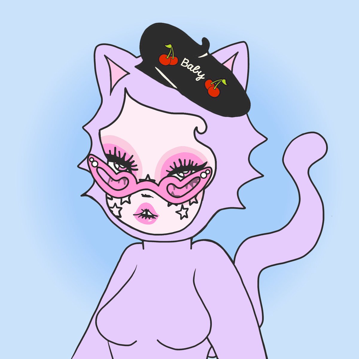here4valfre's tweet photo. Minted my first NFTs with my favorite artist, @valfre! I discovered her a DECADE ago (crazy) and am so proud of her evolution through the years. Excited to start this web3 journey alongside of you @valfre_ilse ⭐️ https://t.co/ptciXj16V7