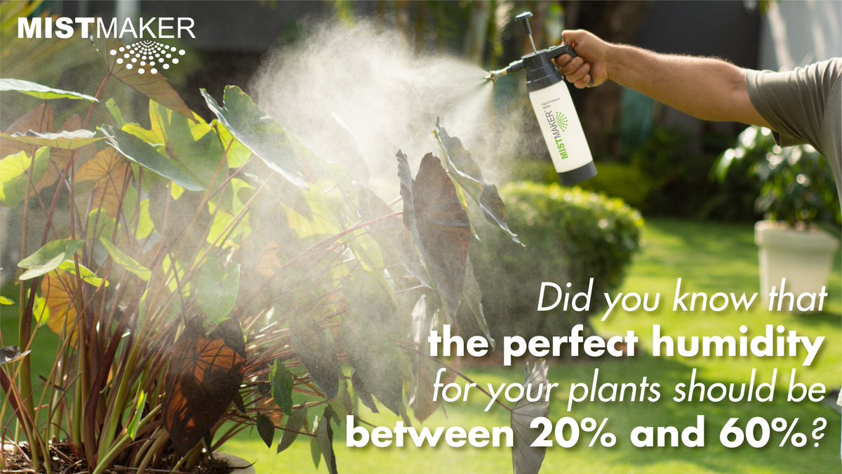 MistMaker_'s tweet photo. Did you know? 🤔
Try to keep your plants at an ideal temperature for their growth ☺🙌
#summer #plants #home https://t.co/Gq2F380HoZ