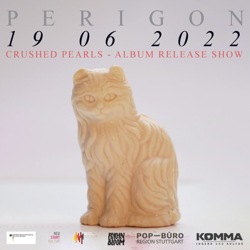 kommaesslingen's tweet photo. Neu im Programm: FÖLLAKZOID &amp; PERIGON am 19.06. im Komma Esslingen! Zwei Ausnahmeprojekte an einem Abend - und gleichzeitig die Album Release-Show von Perigon "Crushed Pearls". Tickets: https://t.co/bFLidAr8nB
In Kooperation mit dem Psych in Bloom Festival und @popbuero https://t.co/HEaZEQ7OmT