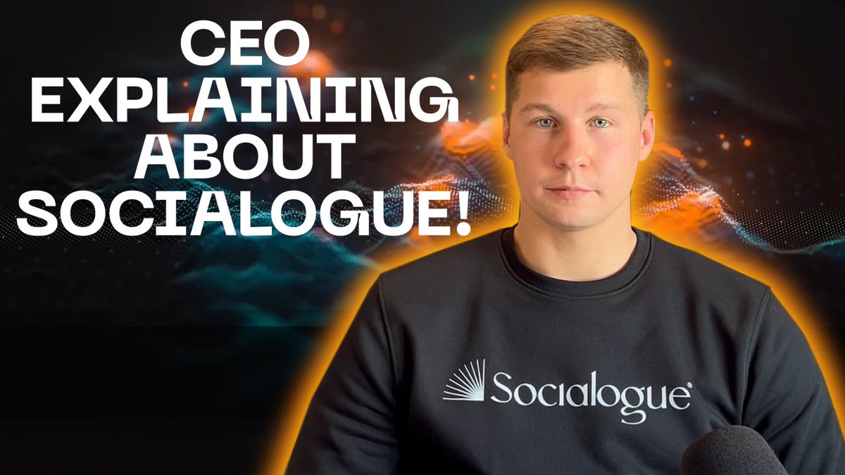 SocialogueNFT's tweet photo. Are you ready for our CEO @MCerneckis talks about #Socialogue functionality succh as #layer2 #metaverse #multilisting and many more! π€© Stay tunned and follow us on YouTube π₯³ https://t.co/hG4CmzaGt5