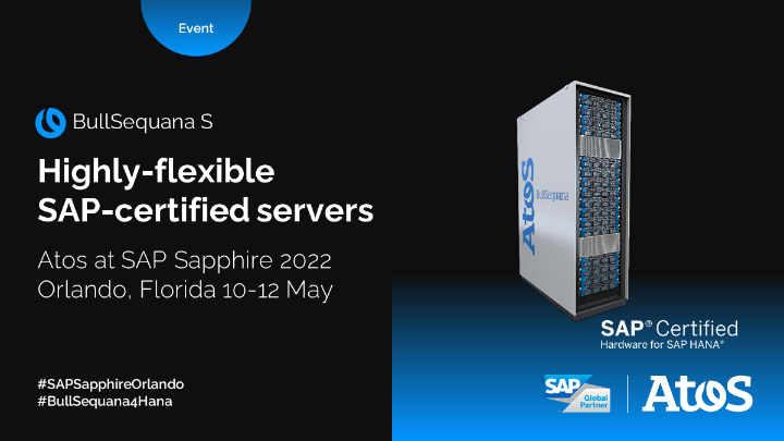 📢 Tomorrow, join us at the #SAPSapphire2022!

As the path to #HANA often begins with small deployments, choosing a scalable solution is key.
Choose a migration path for any #SAPHANA architecture, at any scale.
 
Register ➡️ sap.com/about/events/s…
#BullSequana #BullSequana4HANA
